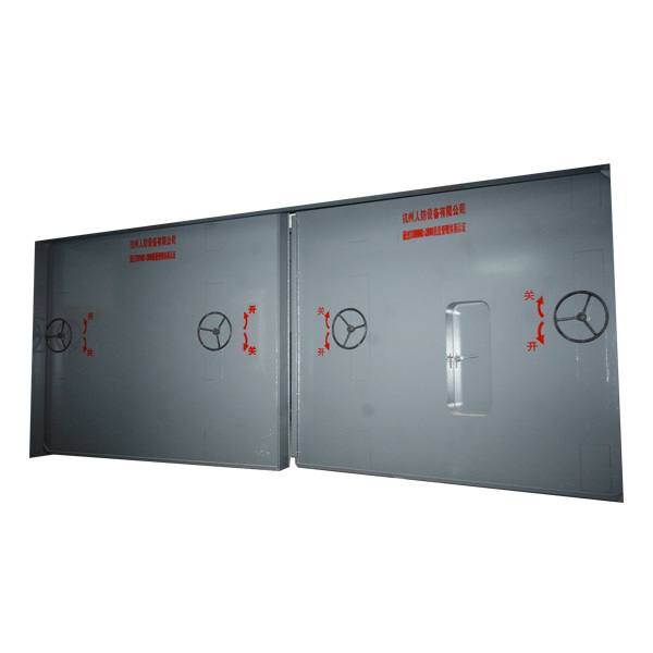 降落式雙扇防護(hù)密閉門(mén)